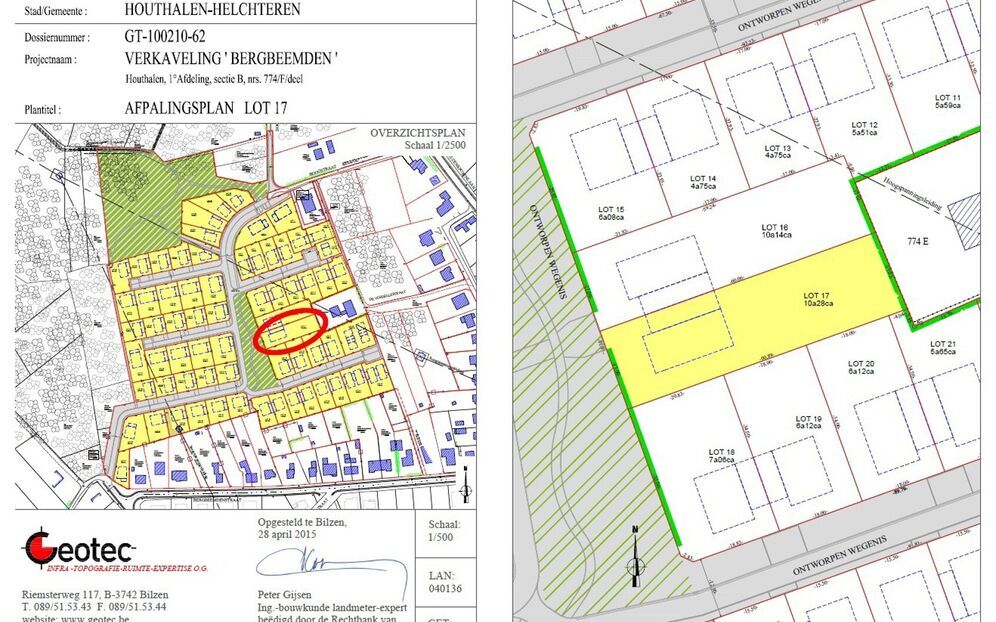 Bouwgrond te koop in Houthalen-Helchteren