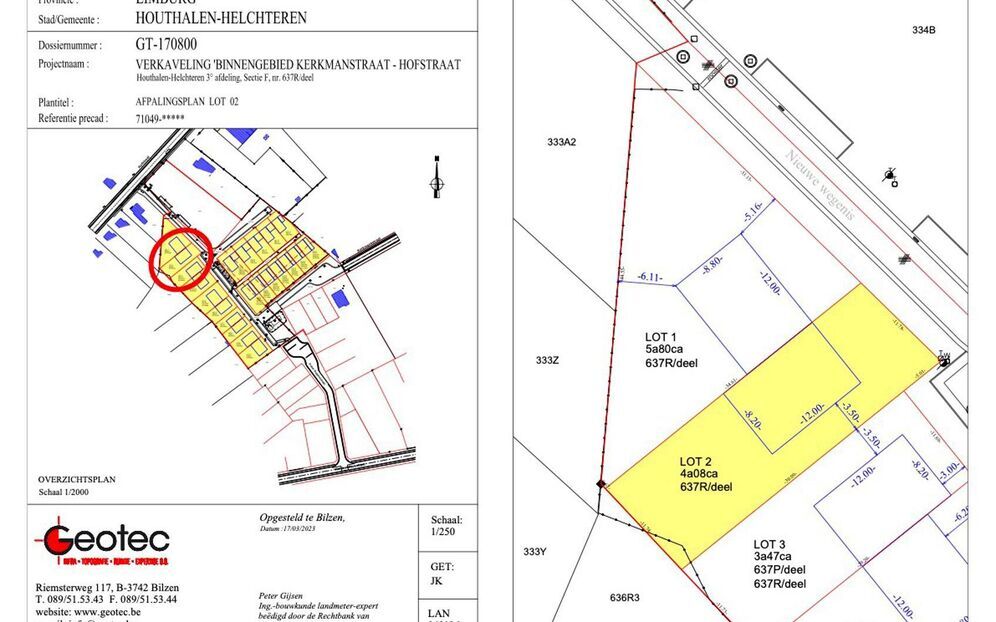 Bouwgrond te koop in Houthalen-Helchteren
