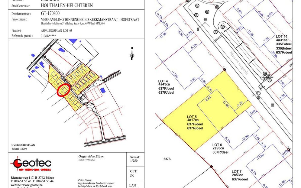 Bouwgrond te koop in Houthalen-Helchteren