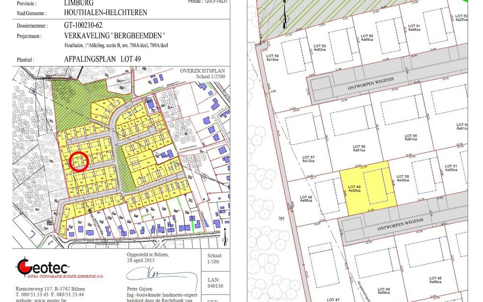 Building ground for sale in Houthalen-Helchteren
